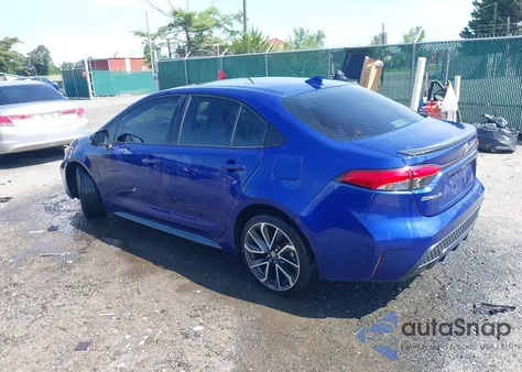 2020 Toyota Corolla Xse из США, поврежденный, VIN JTDT4RCE9LJ002891